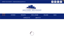 Tablet Screenshot of michaelanthonyproperties.com